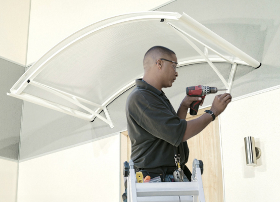 Canopy installation