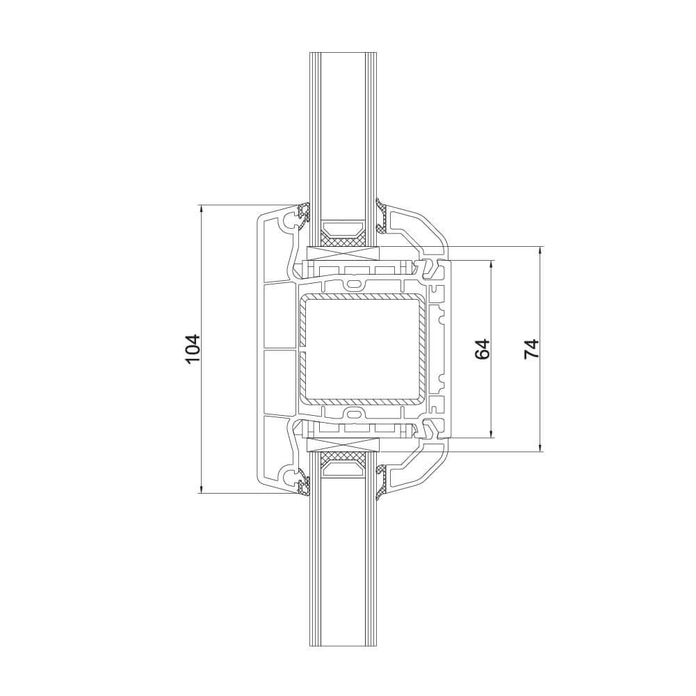 Inglesina strutturale 104mm ñ variante 2