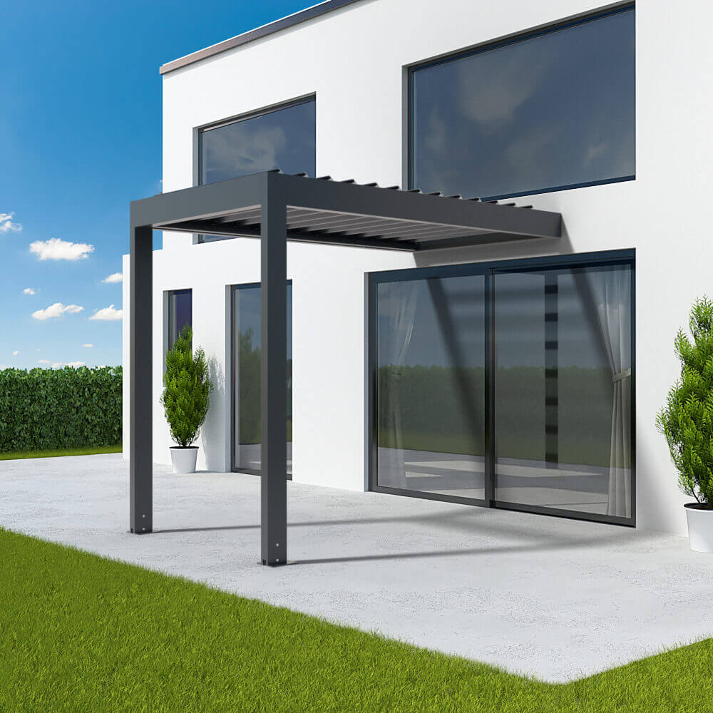 Pergola 2x3 addossata