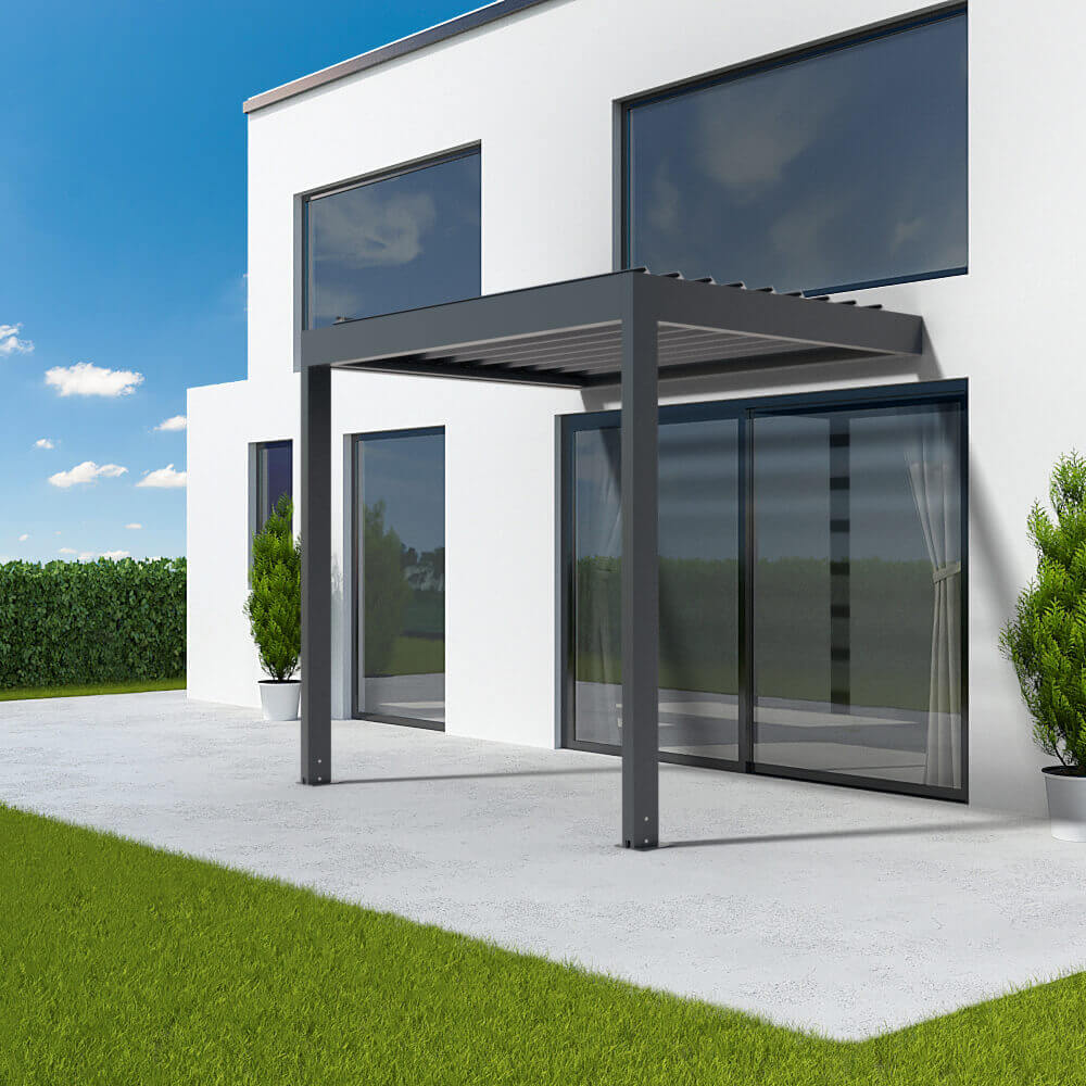 Pergola 3x2 addossata