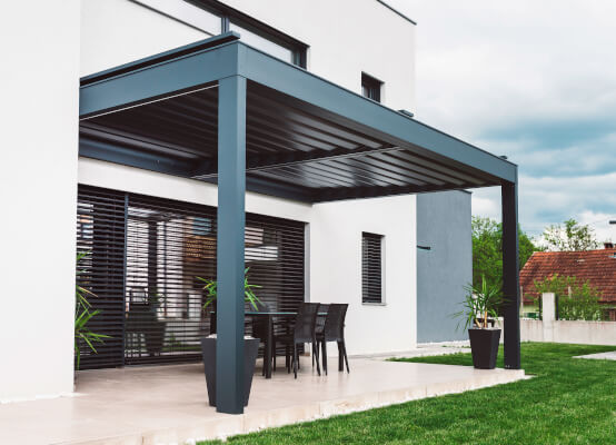 Dimensioni pergola addossata