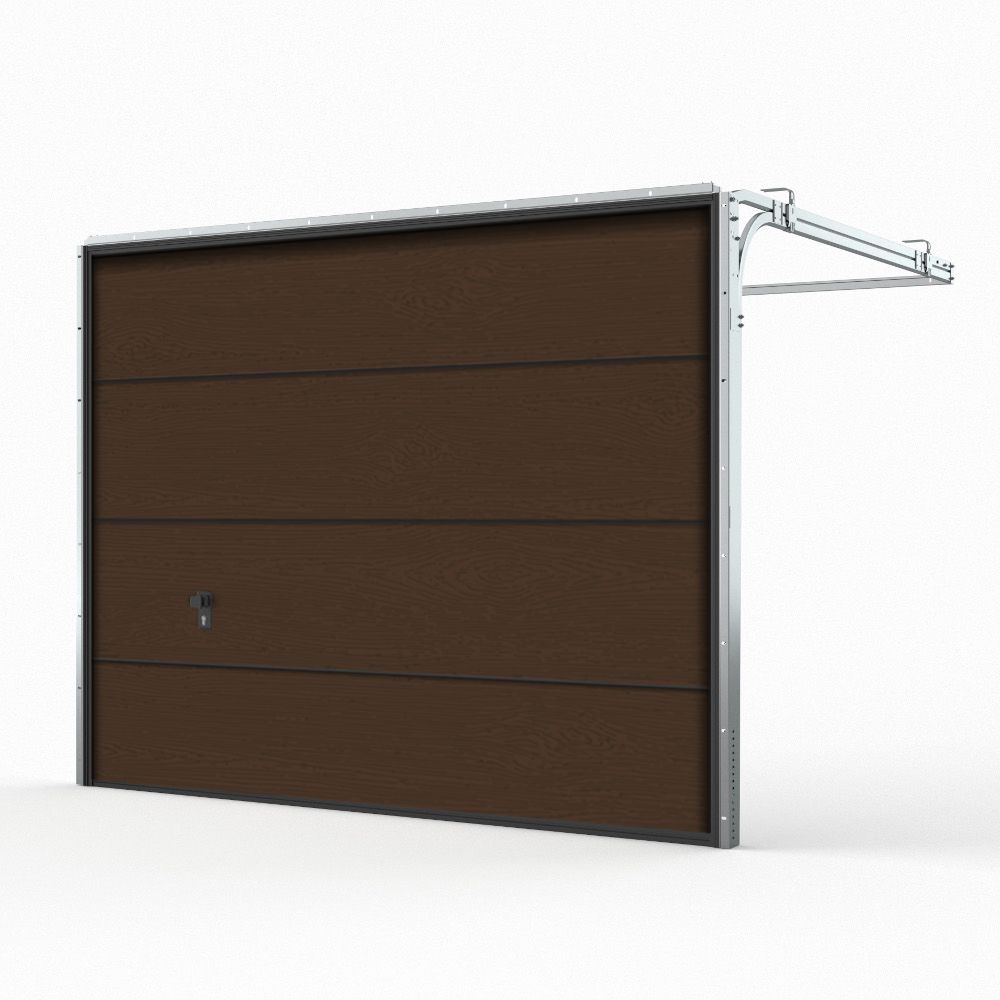 Porta garage marrone